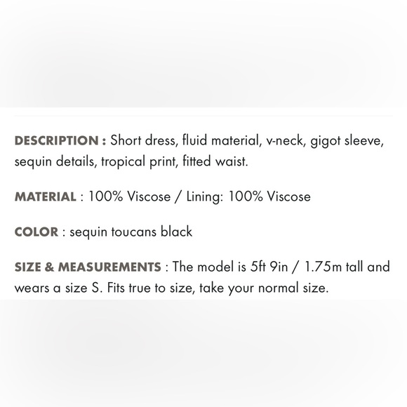 ✨SALE✨ FARM Rio Toucans Long Sleeve Wrap Dress ✨SALE✨ - Picture 17 of 17